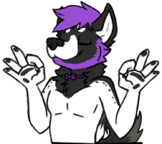 Sticker from Kyo Akita
