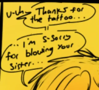Sticker from Otherside Out of Context