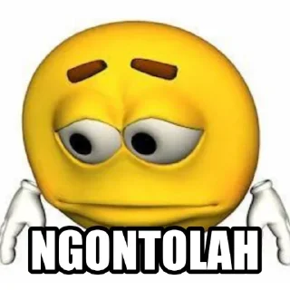🤔 emoji @Saiful220YT's kang pack Vol.1 Telegram sticker 13 of 120