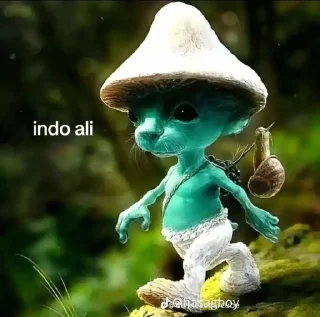Sticker from indo ali