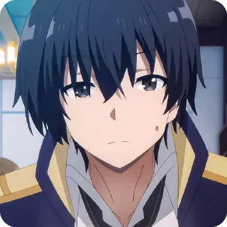 🫥 emoji The Eminence in Shadow • @animestickersii Telegram sticker 24 of 79
