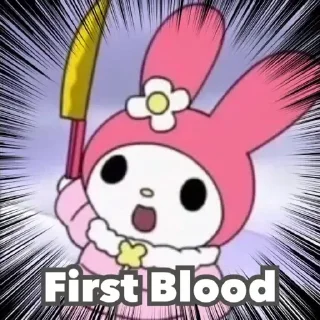 😊 emoji my melody Telegram sticker 16 of 30