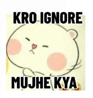 😒 emoji @Maihinduuu ❤️ Vol.1 Telegram sticker 7 of 84