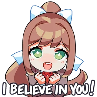 @GreySunders || Doki Doki Literature Club! sticker preview 2