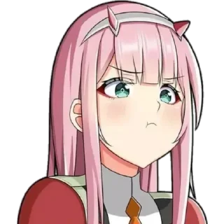 🙂 emoji ᴘᴜᴄʜᴇʀᴏ ᴀɴɪᴍᴇ ɢɪʀʟ Telegram sticker 21 of 28