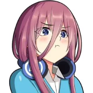 🙂 emoji ᴘᴜᴄʜᴇʀᴏ ᴀɴɪᴍᴇ ɢɪʀʟ Telegram sticker 8 of 28