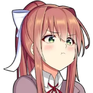 🙂 emoji ᴘᴜᴄʜᴇʀᴏ ᴀɴɪᴍᴇ ɢɪʀʟ Telegram sticker 20 of 28