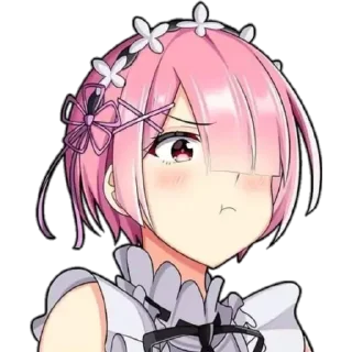 🙂 emoji ᴘᴜᴄʜᴇʀᴏ ᴀɴɪᴍᴇ ɢɪʀʟ Telegram sticker 24 of 28