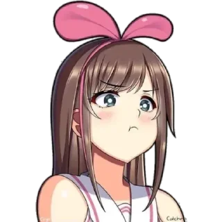 🙂 emoji ᴘᴜᴄʜᴇʀᴏ ᴀɴɪᴍᴇ ɢɪʀʟ Telegram sticker 11 of 28