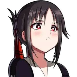 🙂 emoji ᴘᴜᴄʜᴇʀᴏ ᴀɴɪᴍᴇ ɢɪʀʟ Telegram sticker 5 of 28