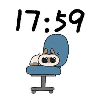 😊 emoji 打工人小豆泥 (暹羅貓小豆泥) @kal_pc Telegram sticker 6 of 16