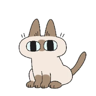 😊 emoji 打工人小豆泥 (暹羅貓小豆泥) @kal_pc Telegram sticker 8 of 16