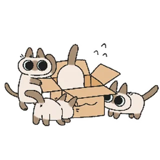 😊 emoji 打工人小豆泥 (暹羅貓小豆泥) @kal_pc Telegram sticker 16 of 16