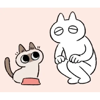 😊 emoji 暹羅貓小豆泥 (2) @kal_pc Telegram sticker 21 of 50