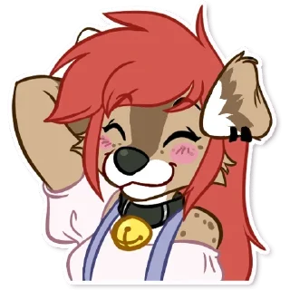 😅 emoji FluffoPack4 — @stckrRobot Telegram sticker 22 of 113