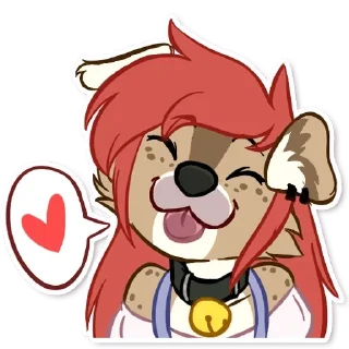 ❤️ emoji FluffoPack4 — @stckrRobot Telegram sticker 21 of 113