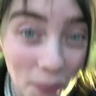 Sticker from Billie eilish