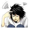 Sticker from @its_silence (Death Note🍎)