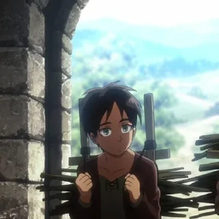 Sticker from Eren yeager