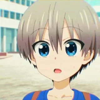 😧 emoji Uzaki-Chan Stickers by @Valitettava Telegram sticker 9 of 22