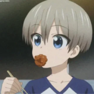 🥢 emoji Uzaki-Chan Stickers by @Valitettava Telegram sticker 6 of 22