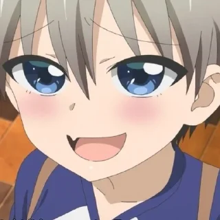 😏 emoji Uzaki-Chan Stickers by @Valitettava Telegram sticker 22 of 22