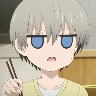 😒 emoji Uzaki-Chan Stickers by @Valitettava Telegram sticker 7 of 22
