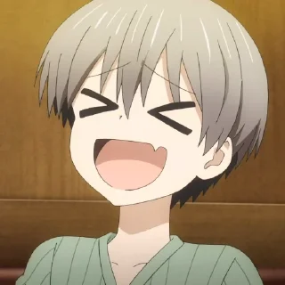 😆 emoji Uzaki-Chan Stickers by @Valitettava Telegram sticker 15 of 22