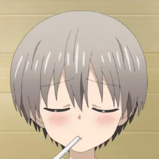 🥢 emoji Uzaki-Chan Stickers by @Valitettava Telegram sticker 5 of 22