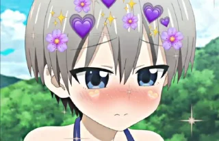 🥺 emoji Uzaki-Chan Stickers by @Valitettava Telegram sticker 11 of 22