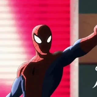 Sticker from Ultimate Spider-Man - @CelebsStickers .