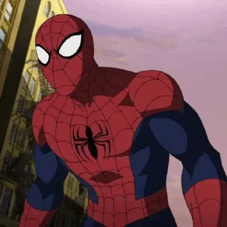 Sticker from Ultimate Spider-Man - @CelebsStickers .
