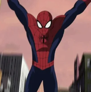Sticker from Ultimate Spider-Man - @CelebsStickers .