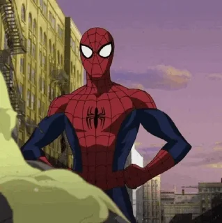 Sticker from Ultimate Spider-Man - @CelebsStickers .
