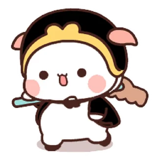 Sticker from 一二第15 彈 反轉版 (熊貓一二) @kal_pc