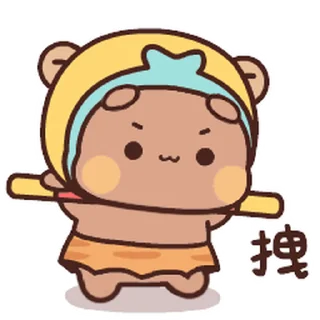 Sticker from 一二第15 彈 反轉版 (熊貓一二) @kal_pc