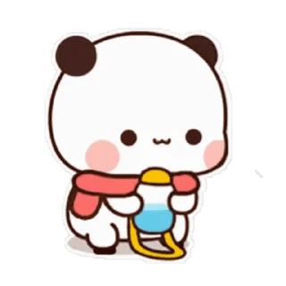 😊 emoji 熊貓一二 daily 102 @kal_pc Telegram sticker 13 of 50