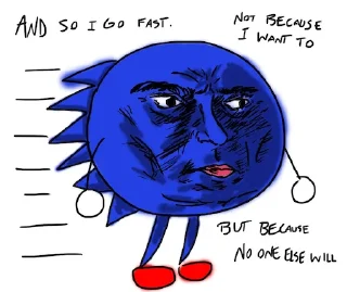 Sticker from What the Sonic?