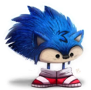 Sticker from What the Sonic?