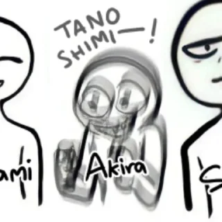 Sticker from Akira Oshi