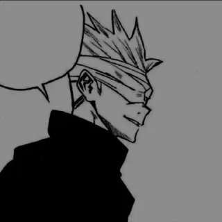 Sticker from 神҉ GOJO SATORU 2 @Its_silence