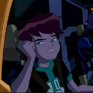 💚 emoji Ben 10 Telegram sticker 15 of 100