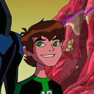 💚 emoji Ben 10 Telegram sticker 23 of 100