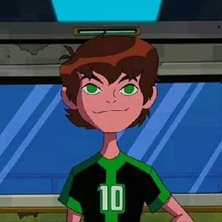 💚 emoji Ben 10 Telegram sticker 24 of 100