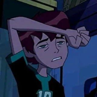💚 emoji Ben 10 Telegram sticker 17 of 100