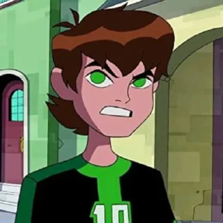 💚 emoji Ben 10 Telegram sticker 16 of 100