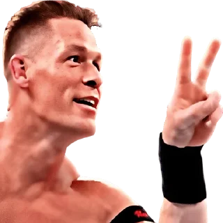 Sticker from John Cena