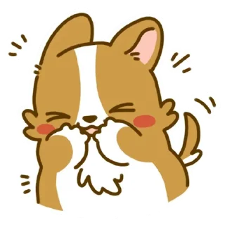 😊 emoji Lazy Corgi - Animated Telegram sticker 4 of 30