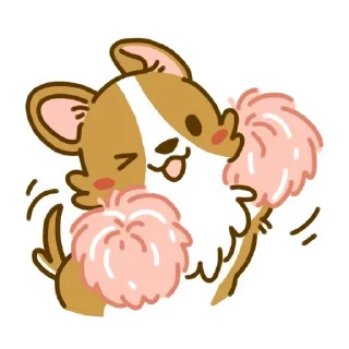 😊 emoji Lazy Corgi - Animated Telegram sticker 15 of 30