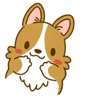 😊 emoji Lazy Corgi - Animated Telegram sticker 11 of 30